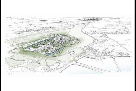 Architect Gensler's Heathrow garden city plan
